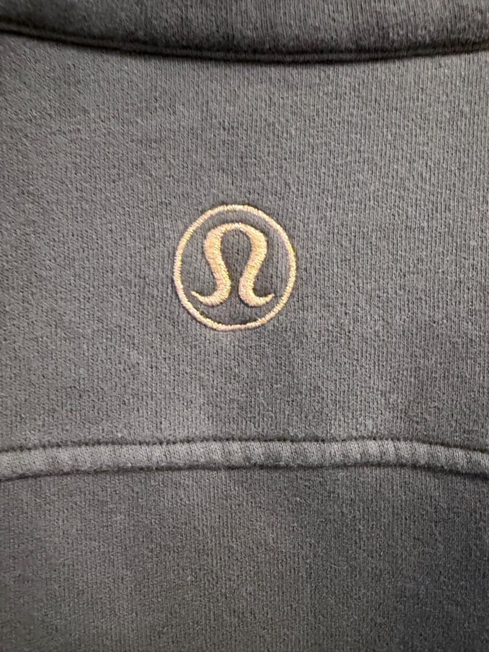 Lululemon Scuba Oversized Funnel-Neck Half Zip Long Dark Forest Gold XL/XXL - Picture 3 of 9